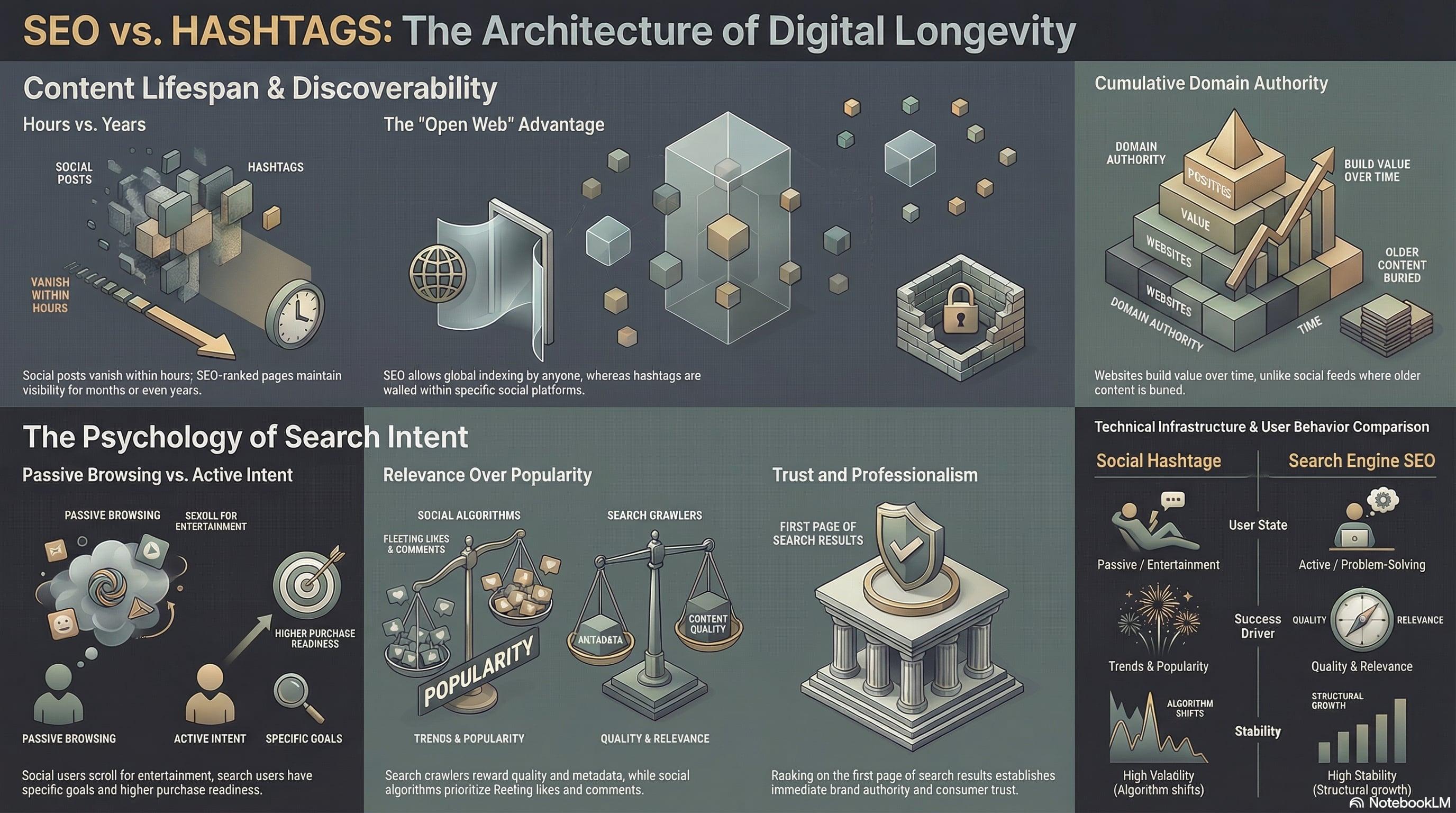 Finding New Customers Using Search Engines and Hashtags